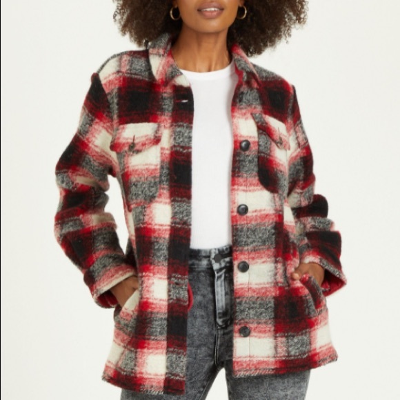 Dear John Jackets & Blazers - NWOT Deanna From Dear John Shacket - Size S